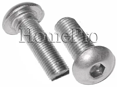 5/16-24 X 3/4 STAINLESS FINE THREAD BUTTON ALLEN HEAD BOLTS CAP SCREWS 18-8 UNF • $2.75