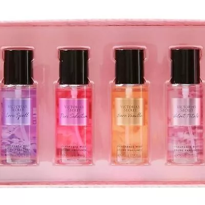 Victoria's Secret Fragrance Mist Collection 4 Piece Mini Mist Gift Set • $27