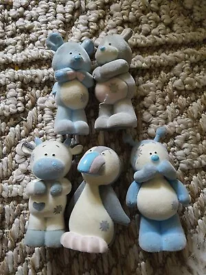 Blue Nose Friends Tatty Teddy Me To You Blue Nose Figures Set Of 5 • £10