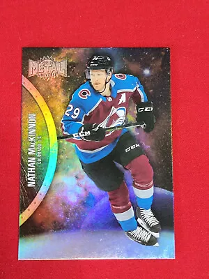 2021-22 Skybox Metal Universe Nathan MacKinnon Spectrum Parallel #75 • $0.99