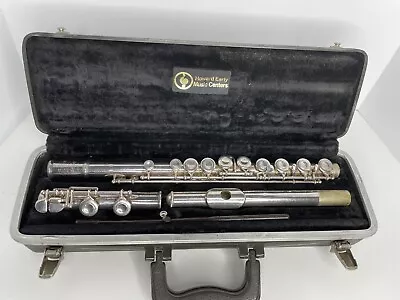 Vintage 1960s Bundy Flute By Selmer Elkhart Indiana USA With Original Hard Case • $89.99