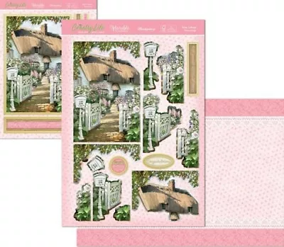 £1.99 • Buy Hunkydory Rose Cottage Deco Large Decoupage Card Kit P&P Discounts