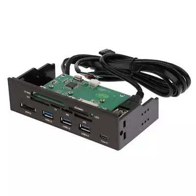 5.25'' Media Dashboard Optical Front Panel USB 3.0 HUB Card • £30.80