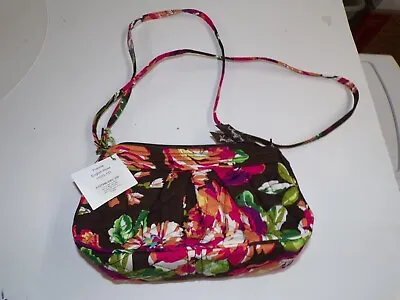 NWT Vera Bradley On The Go Frannie Cross Body Bag English Rose Pattern • $14.99