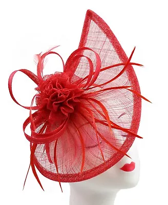 SALE Fascinator Women's Large Headband Clip Hat Weddings Ladies Race Royal Ascot • £17.45