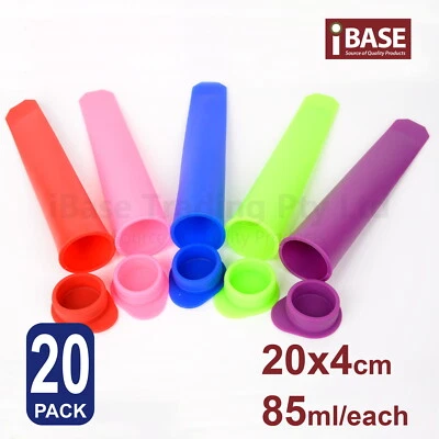 $43.30 • Buy Silicone Ice Mould Cream Block Molds Icy Pole Jelly Pop Popsicle Maker 42ml 85ml