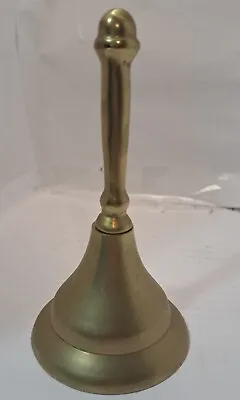 Vintage Brass Hand Bell Collectable Decor • $10