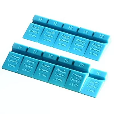 Wedgek Angle Guides 10 To 20 Degrees Sharpening Knives On Stone Blue Kitchen • $15.37