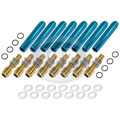 Adjustable Push Rod Tubes Set W/ Seals Volkswagen T1 Bug Beetle T2 Bus Ghia T3 • $98.85