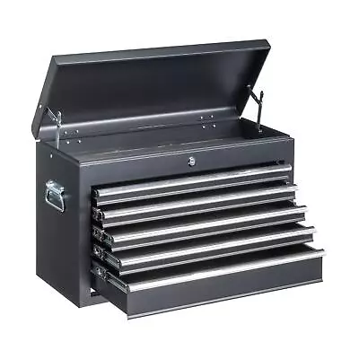 Portable Metal Tool Chest With 5 Drawers And Drawer Lock Bar Tool Storage Box • $79.99