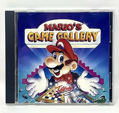 RARE Vintage 90’s Interplay / Nintendo MARIO’S GAME GALLERY CD-Rom! • $99.99