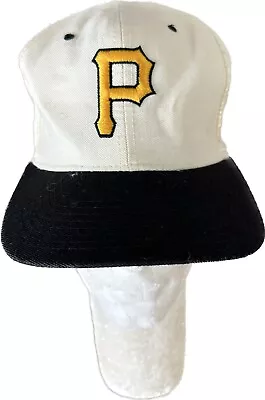 Vintage New Era Pro Model Pittsburgh Pirates MLB Baseball Wool Snapback Cap Hat • $49.99