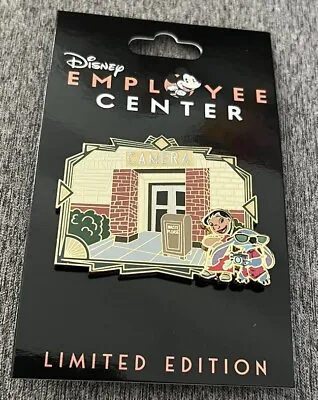 Disney Employee Center (dec) Lilo And Stitch Camera Building Le 250 Pin • $92.61