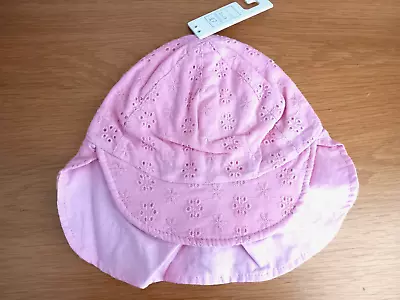 Next Baby Girls Legionnaires Sun Hat 0 3 6 12 18 Months BNWT FREEPOST • £5.95