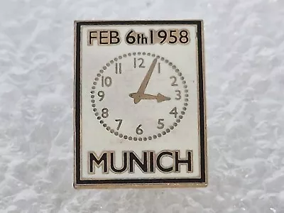 Manchester United RED Devil Munich Pin Badge MUFC Man Utd Munich 58 Man U Reds • £9.90