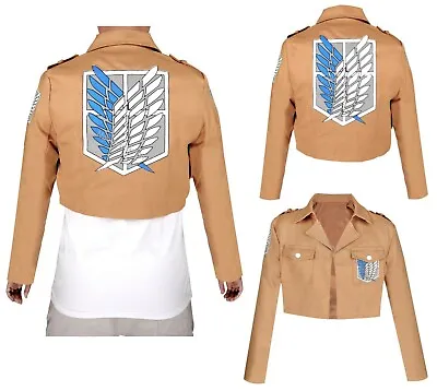 Attack On Titan Scouting Legion Cosplay Coat Shingeki No Kyojin Jacket Eren Jage • $17.95