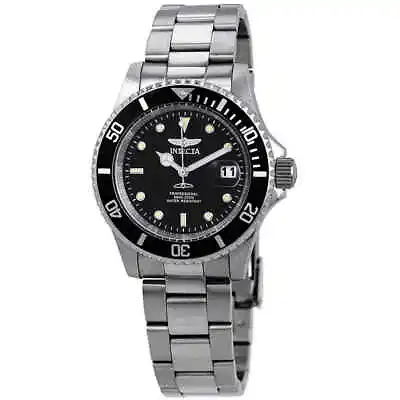 Invicta Pro Diver Black Dial Stainless Steel 40 Mm Men's Watch 26970 • $53.56