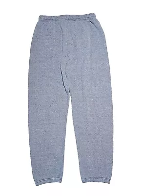 Vintage FRUIT OF THE LOOM 90s Sweatpants Large Gray Men’s Made In USA Joggers • $19.95
