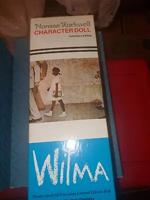 $60 • Buy Vintage Norman Rockwell- Wilma  Character Doll-Collector's Edition