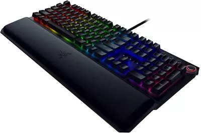 Razer Blackwidow Elite Rgb Mechanical Gaming Keyboard Clicky Green Switches • $99