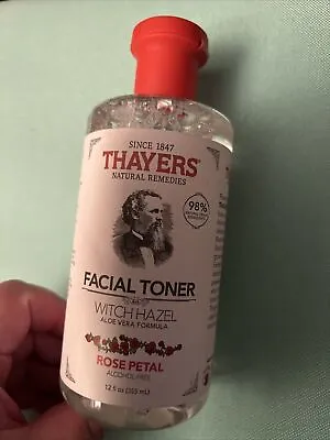 $8 • Buy Thayers Rose Petal Witch Hazel Facial Toner Aloe Vera Formula Lg 12oz Bottle New