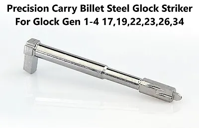 GLOCK Firing Pin Striker Billet Steel Electropolished For Glock 17 19 26 34 • $15.93