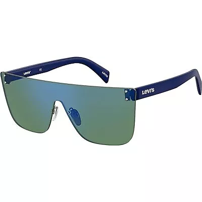 Levi's Unisex Sunglasses Green Plastic Aviator Frame LEVI LV 1001/S 01ED/HZ • $30.23