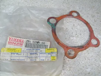 NOS OEM Yamaha Cylinder Head Gasket 1969-1979 CT1 TY175 MX175 DT175 251-11181-00 • $22.35