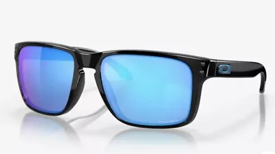 Oakley Holbrook Xl Sunglasses: Polished Black / Prizm Sapphire Oo9417-03 • $95