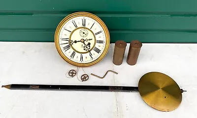 Antique Gustav Becker Vienna Wall Clock Movement  • £145