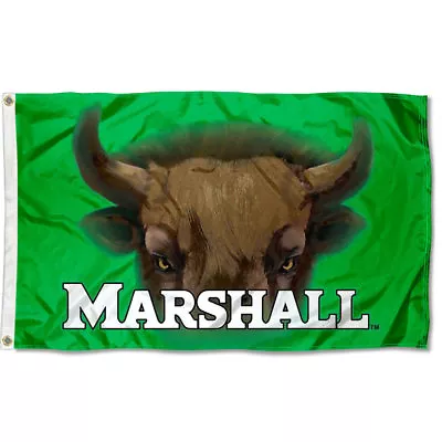 Marshall Thundering Herd Herd Eyes Flag Large 3x5 • $32.95