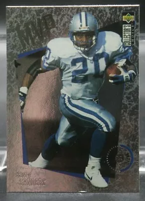 Barry Sanders (Lions/HOF) - 1996 Upper Deck Collector's MVP Insert #M16 • $1.59