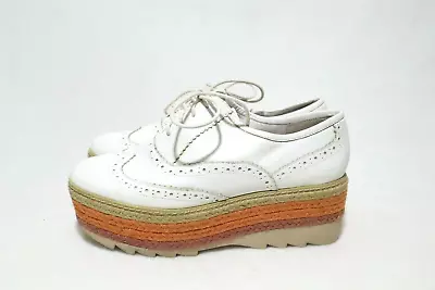 WITTNER Size 11 Womens Leather Brogue Platform Non-Slip/Spike Oxford #LastPair • $110