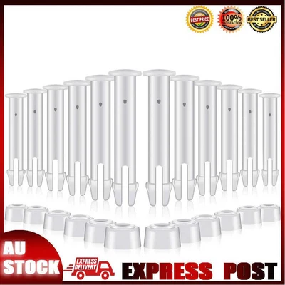 $11.59 • Buy 12 Packs Replacement Plastic Pool Joint Pins W/ Rubber Seal For Intex Pool Parts