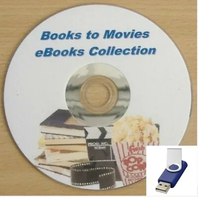 £6.99 • Buy Classic Movies And Novel Collection On USB Kindle, IPad, Kobo, Nook, + EXTRAS