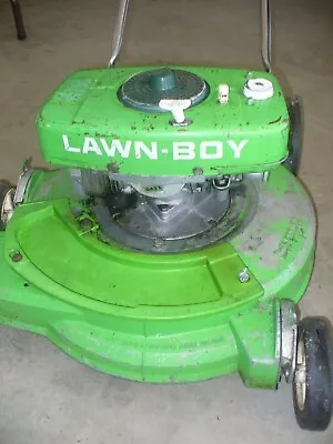 Vintage Lawn-boy 2-cycle Mower  BRICK TOP    Model #5023  BAG INCLUDED • $979.25