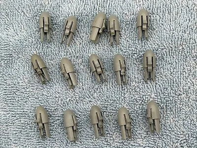 Vintage Mattel Shootin' Shells Gray Bullet Tips Lot Of 15 • $75