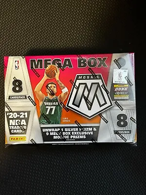 2020-21 Panini NBA Mosaic Basketball Trading Card Mega Box Factory Sealed • $49.95