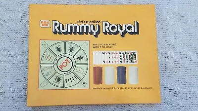 Rummy Royal Deluxe Edition Vintage 1975 Whitman  New Sealed Contents • $96.99
