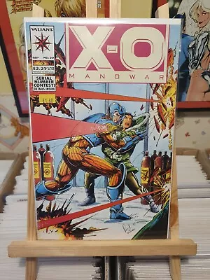 X-O Manowar #20 1993. Valiant Comics • £1.50