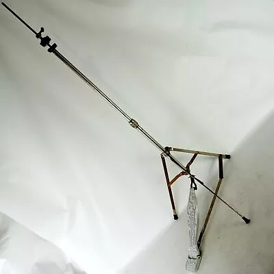 Slingerland  Krupa  Hi-Hat Cymbal Stand Vintage40s Pat Pend USA Epic/Sock Nickel • $225