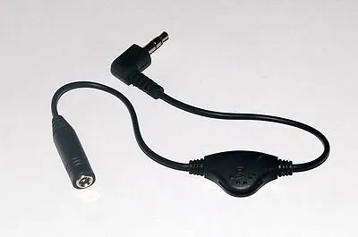 Headphone / Earphone In-Line Volume Control Cable 27cm • £4.17