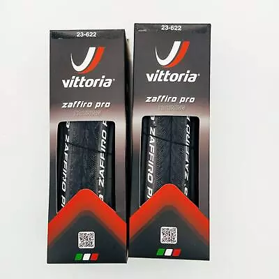 Vittoria Zaffiro Pro III 700X23c 23-622 60TPI New In Box Road Bike Tire 2 PCS • $50.99