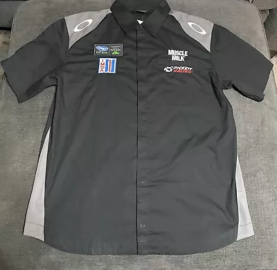 NWT Oakley Muscle Milk Patron Michelin Pickett Racing Track Shirt Sz Large • $100