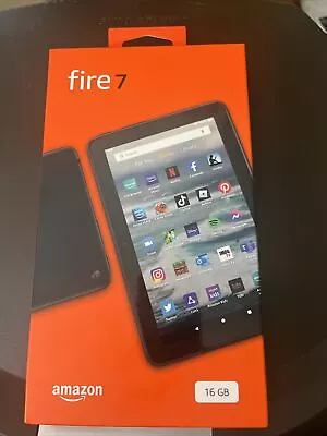 Amazon Fire 7 (9th Gen) M8S26G 16GB Wi-Fi Alexa 7'' Tablet - Black • $9.50
