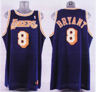 KOBE BRYANT SIGNED GAME USED JERSEY 1998-99 AUTHENTIC LAKERS 2 COA’s MEARS PSA • $49999