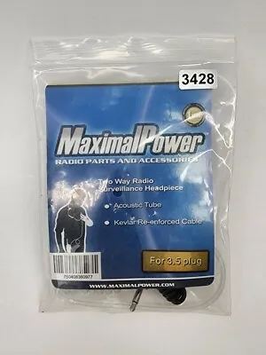 MaximalPower Radio Parts And Accessories Two Way Radio Surveillance Headpiece • $13