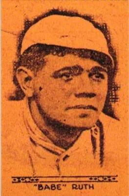 Babe Ruth Reprint Card • $5.95
