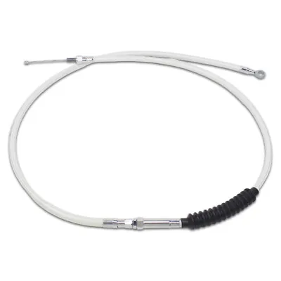 71  White Silver Pearl Clutch Cable For Harley Street Road Glide FLHX FXLR FXBR • $73.95