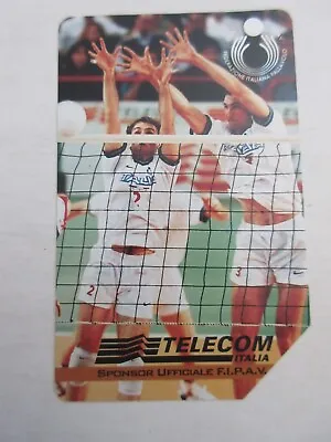 World League Fivb Final Four Volleyball Milano Italy Phone Card Telecom Italia  • $7.99